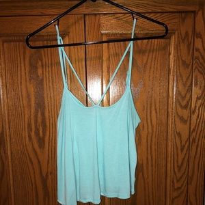 V neck tank with cute straps